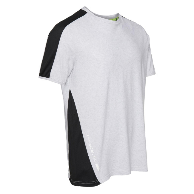 Kurzarm-T-Shirt für Herren Andy meliert weiß - North Ways