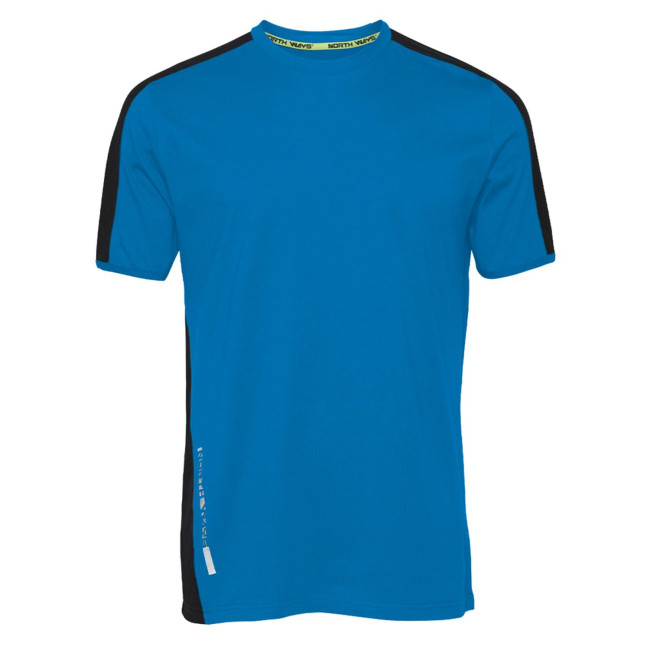 Kurzarm-T-Shirt für Herren Andy blau - North Ways