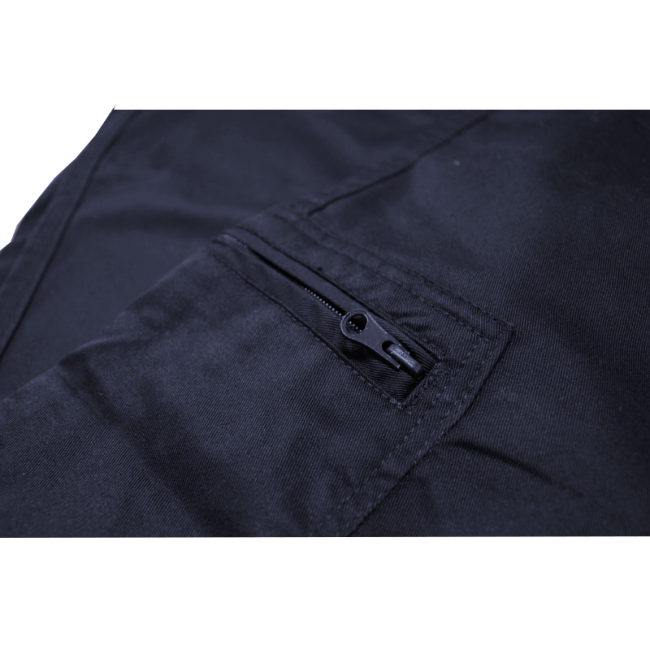 Interventiebroek elastaan marineblauw mat alpha - force series