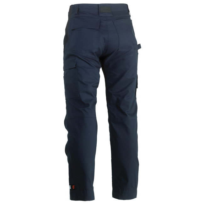 Werkbroek met meerdere zakken Stretch Torex Donkerblauw en zwart - Herock