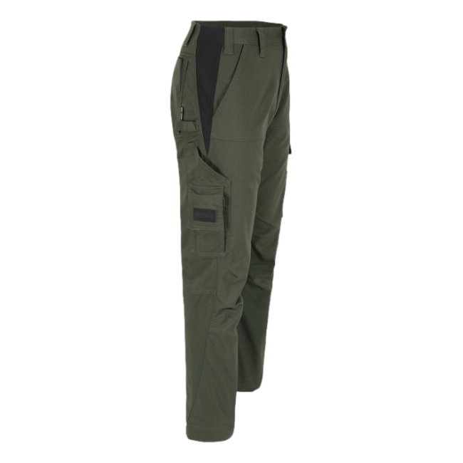 Stretch Torex Arbeitshose mit Multitaschen Dunkelkhaki - Herock