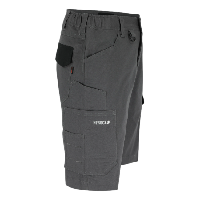 Short Bargo Houtskool en zwart - Herock