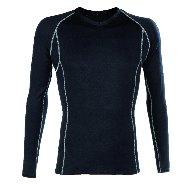 BODYWARMER T-shirt ML noir, 95% fibre soja/5% élasthanne, 220g/m² - COVERGUARD