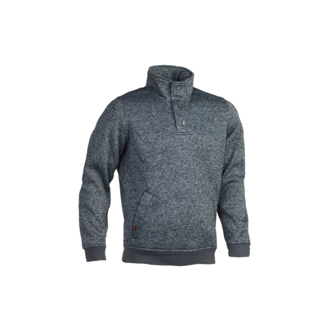 Sweat Verus gris chiné mélangé - Herock