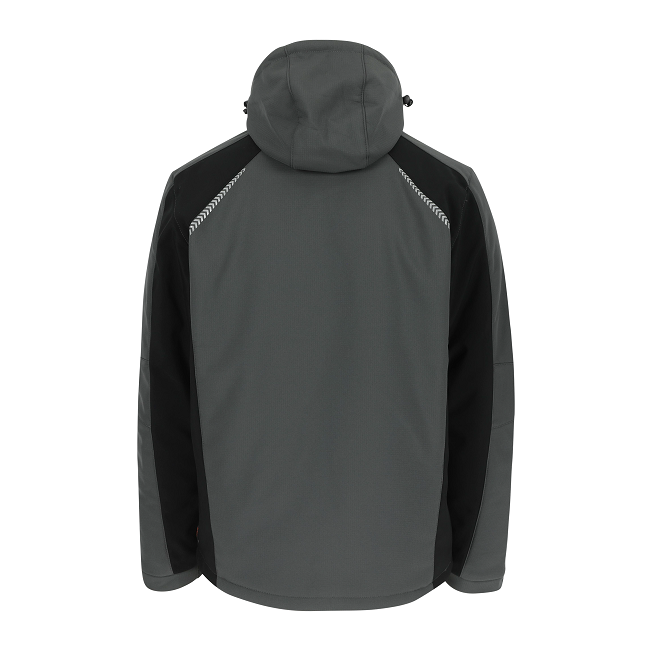 Softshell vest met meerdere zakken Taris grijs/zwart - Herock