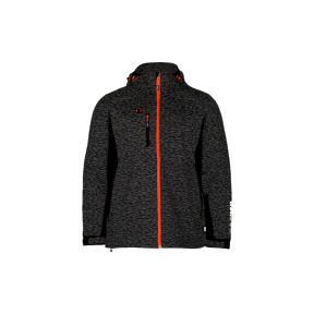 Softshell-Jacke Walder reflektierend anthrazit/schwarz - Herock