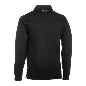 Polo de travail à manches longues Troja noir - Herock