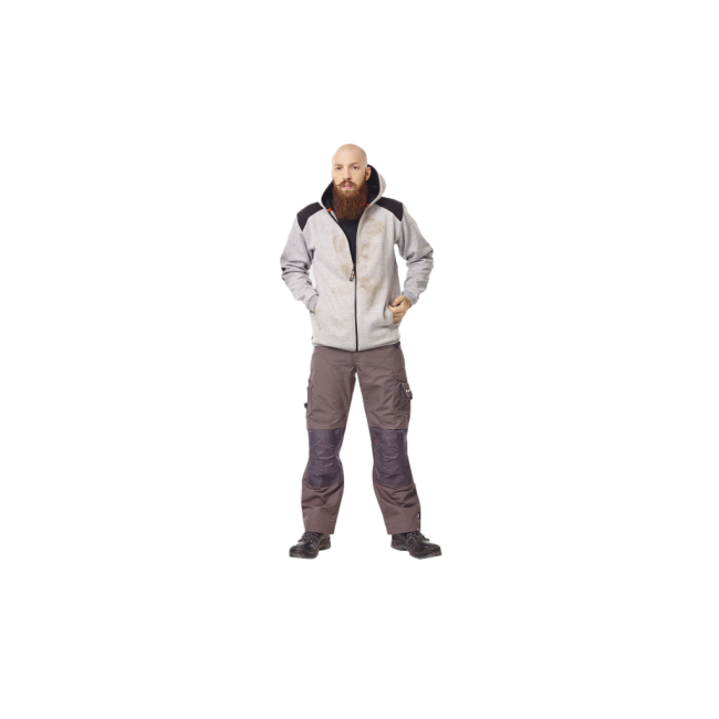 Sweat à capuche Juno gris - Herock