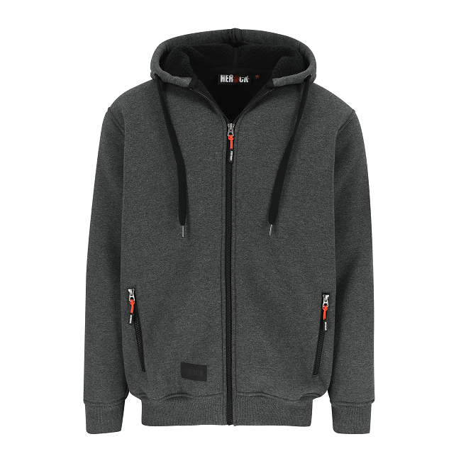 Sweat à capuche Otis gris foncé - Herock