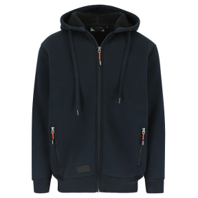 Sweat à capuche Otis noir - Herock
