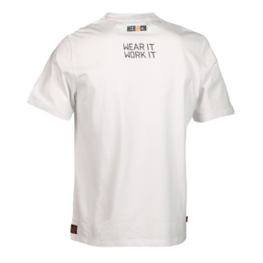 T-shirt z krótkimi rękawami Callius Biały - Herock