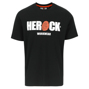 T-shirt à manches courtes Eni noir - Herock