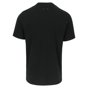 T-shirt z krótkimi rękawami Eni czarny - Herock