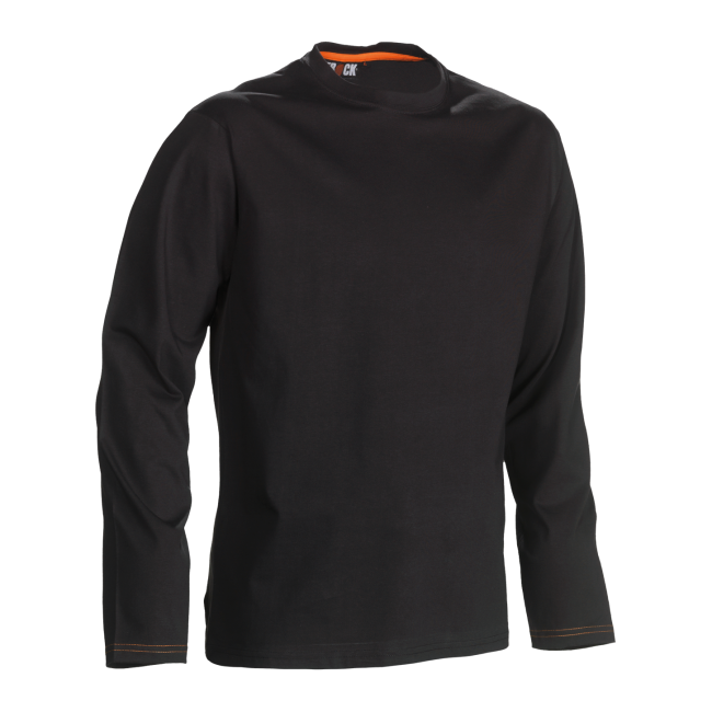 Tee-shirt à manches longues Noet noir - Herock
