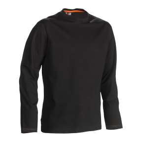 Tee-shirt à manches longues Noet noir - Herock