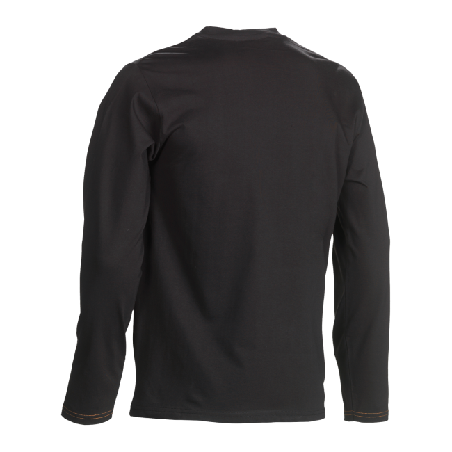 Tee-shirt à manches longues Noet noir - Herock