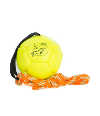 Balle d'éducation pour chien jaune fluo medium 10 cm - Julius K9
