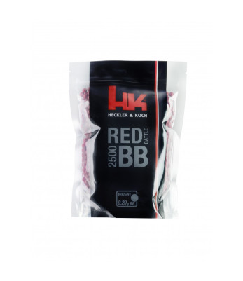 Billes BBS 6mm HK red 0.2g sachet x2500 - Umarex