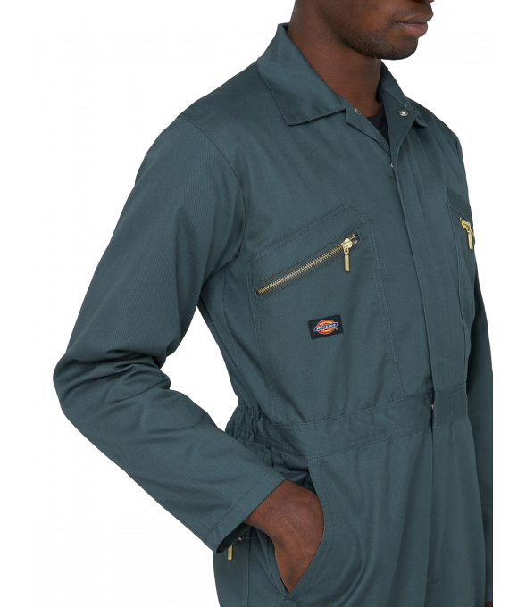 Salopette de travail Redhawk verte - Dickies Workwear