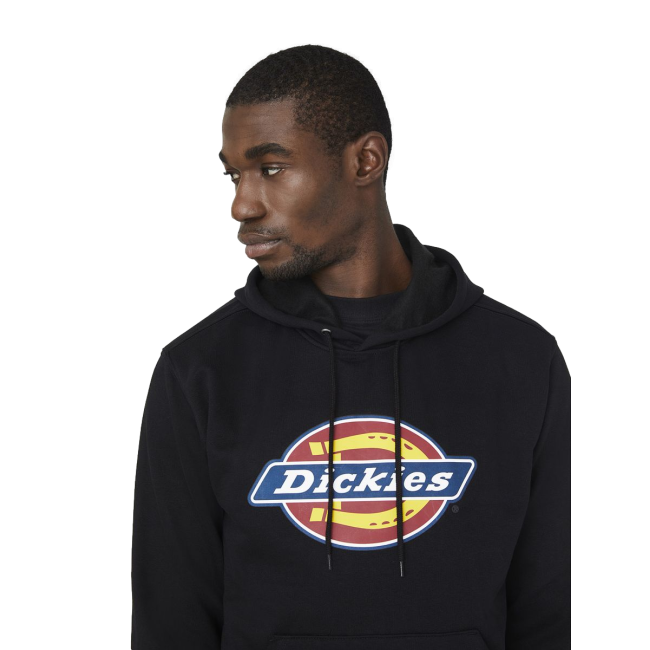 Sweat à capuche avec logo noir - Dickies