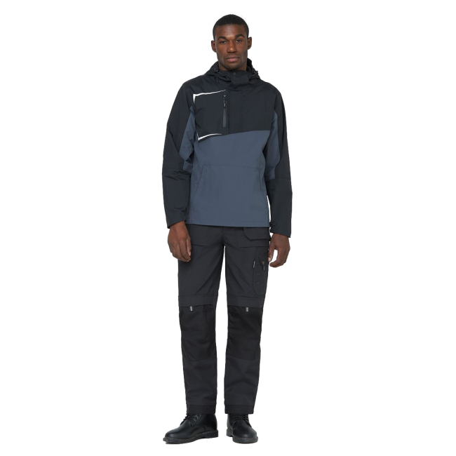 Veste à capuche imperméable Generation gris/noir - Dickies