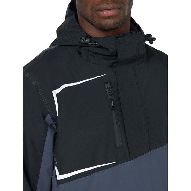 Veste à capuche imperméable Generation gris/noir - Dickies