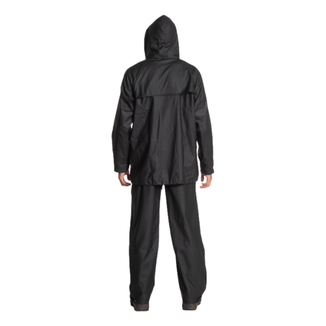 Veste de pluie blister Triton Noir - Herock