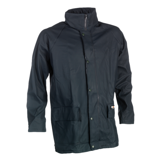 Regenjack blister Triton Marineblauw - Herock