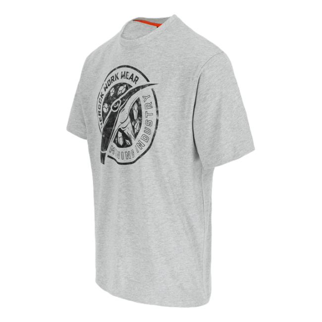 T-shirt manches courtes Worker Gris clair - Herock