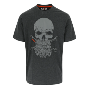 T-shirt manches courtes Maximus Gris foncé chiné - Herock