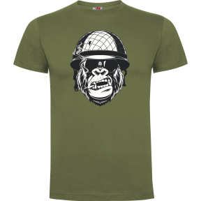 T-Shirt Gorilla Olivgrün - Army Design by Summit Outdoor