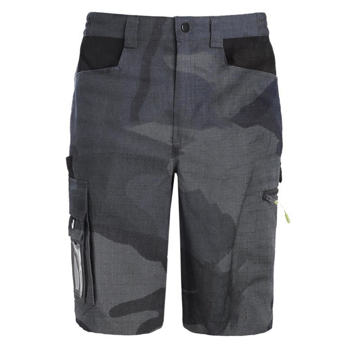 Pantalones Cortos BDU Para Hombre - Estilo Woodland, Talla XL, Tela Poliéster/Algodón, Con Bolsillos Cargo - MFH