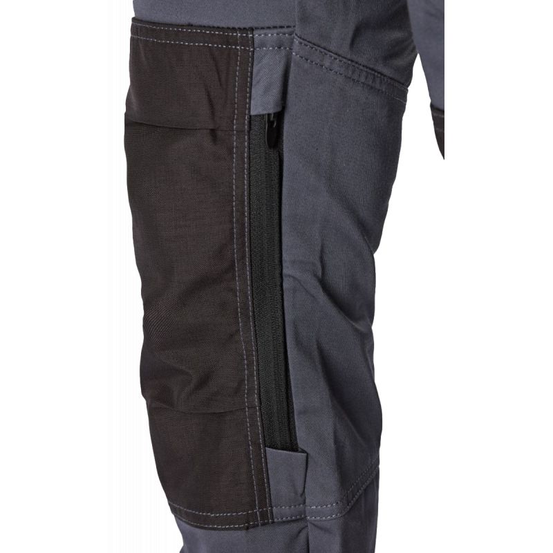 Pantalon de travail doublé à taille flexible pour femme - PF808