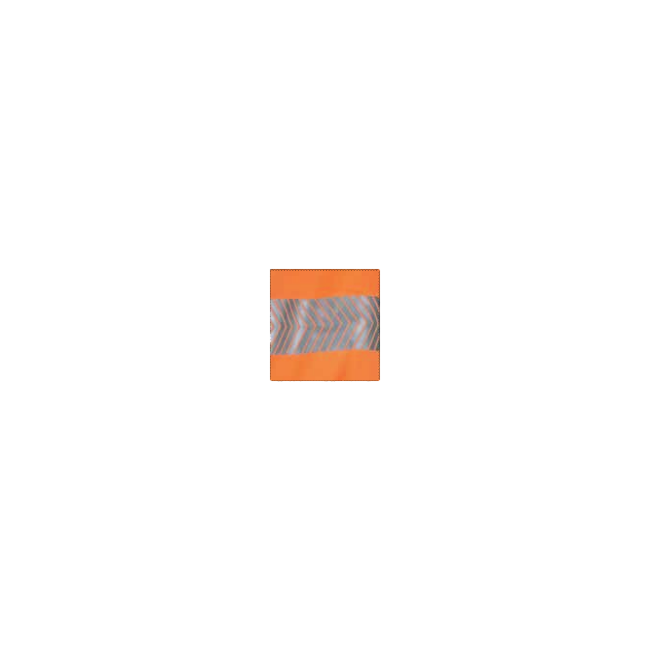 Fleece jas hv authentic led Fluororanje en marineblauw - LMA