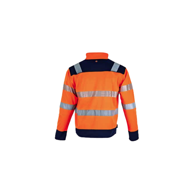 Veste polaire hv authentic led Orange fluo et marine - LMA
