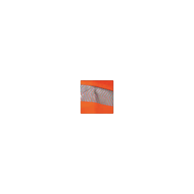 Veste hv Ampoule Orange fluo et marine - LMA