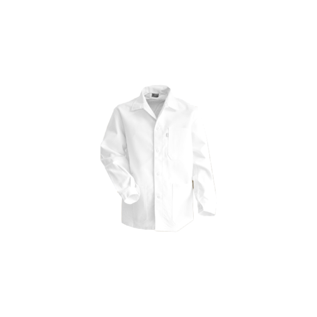 Veste boutonnée Peintre rouleau Blanc - LMA