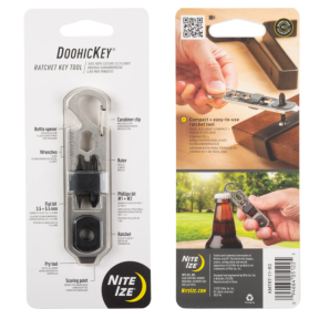 Outil multifonctions DoohicKey® Ratchet Key Tool - Nite Ize