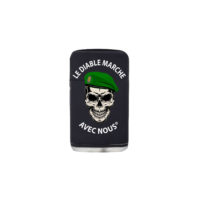 Briquet tempête Le Diable marche avec nous - Army Design by Summit Outdoor