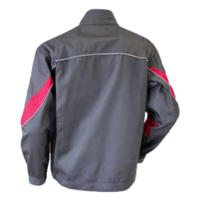 Zweifarbige Jacke Colza Grau und Rot - LMA