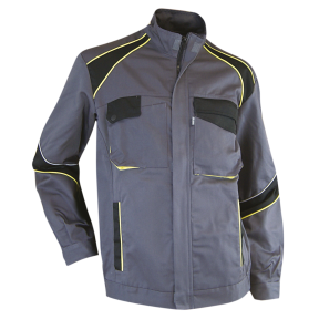 Driekleurige blouson Dynamics Semis Grijs zwart en geel - LMA