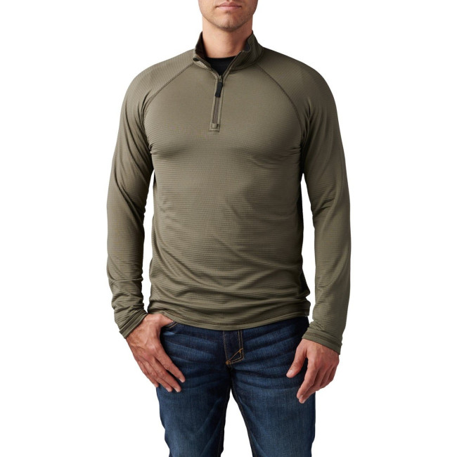 STRATOS 1/4 zip shirt Olijfgroen - 5.11 Tactical