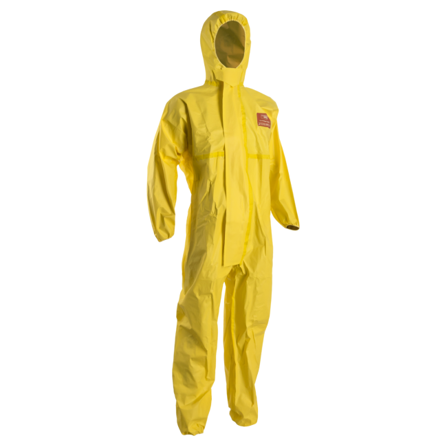 COVERCHEM 3X60 Kombinezon wielowarstwowy 90g/m², Typ 3/4/5/6 żółty - COVERGUARD
