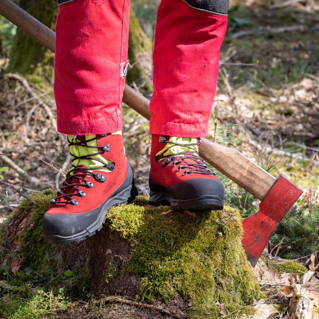 Sicherheitsschuhe Protector Forest 2.1 GTX Rot und Gelb - Haix