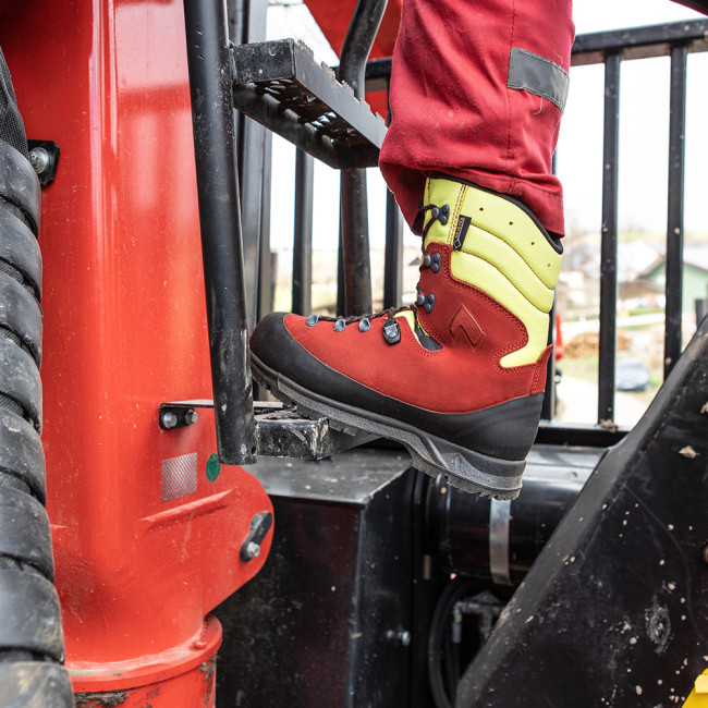 Chaussures de sécurité Protector Forest 2.1 GTX Rouge et jaune - Haix