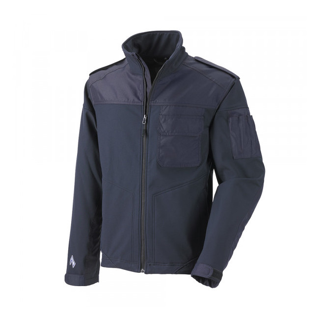 Feuerwehr Softshell-Jacke 2.0 Blau - Haix