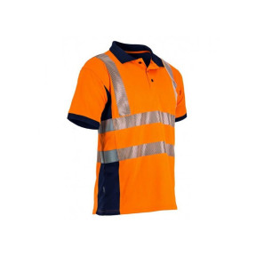 Warnschutz-Poloshirt Orange - LMA