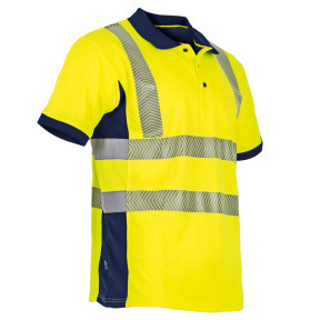 Polo Vision haute visibilité jaune - LMA