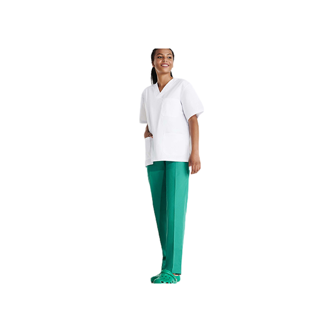 Pantalon de service Vademecum unisexe vert - Roly
