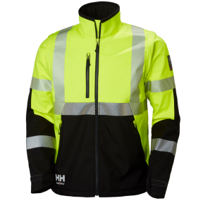 Kurtka softshell wysokiej widoczności Icu żółta - Helly Hansen